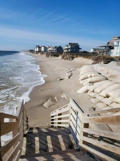 Beachfront Views! Sacred Sand II In Ntb North Topsail Beach Eksteriør bilde
